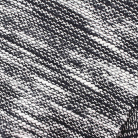 Black Marl French Terry, Poly-Cotton, 273 gsm