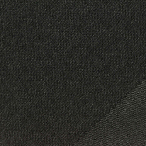 Dark Charcoal Twill, Poly-Viscose