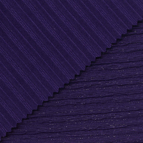 Purple Marl Knit, Polyester
