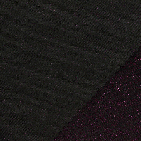 Pink Marl French Terry, Polyester, 180 gsm