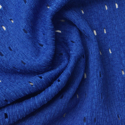 White Dots Warp Knit, Polyester, 190 gsm