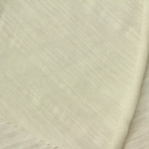 Slub 100% Cotton Jersey Knit Fabric, 147 gsm, 210 cm — Beige
