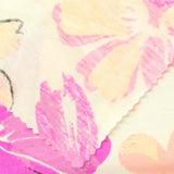 Pink Floral Jersey Knit, Cotton-Poly — photo 1