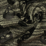 Light Grey Leopard Jacquard, Viscose-Poly — photo 1