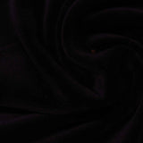 Polyester Stretch Fleece Fabric, 230 gsm, 180 cm — Black — photo 1