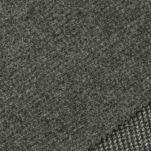 Dark Grey Geometric Knit, Polyester, 330 gsm