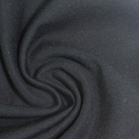 Polyester Stretch Ponte Knit Fabric, 320 gsm, 160 cm — Grey, ref EF-269026