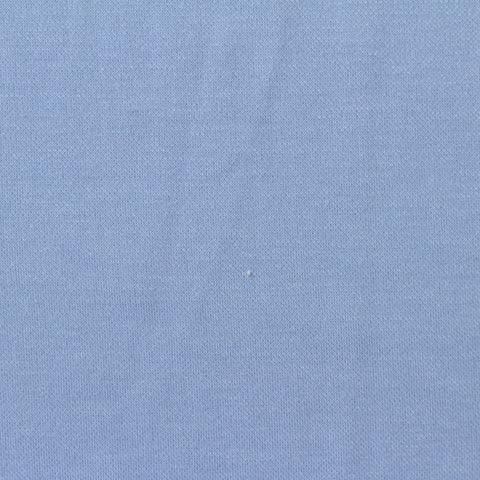 Viscose Polyester Piqué Knit Fabric, 200 gsm, 155 cm — Blue