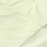 Viscose Polyester Blend Mesh Fabric, 325 gsm, 156 cm — White — photo 1