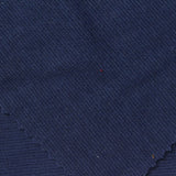 Polyester Cotton Stretch Rib Knit Fabric, 280 gsm, 160 cm — Navy — photo 1
