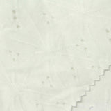 White Eyelet Jacquard, Polyester, 225 gsm — photo 1