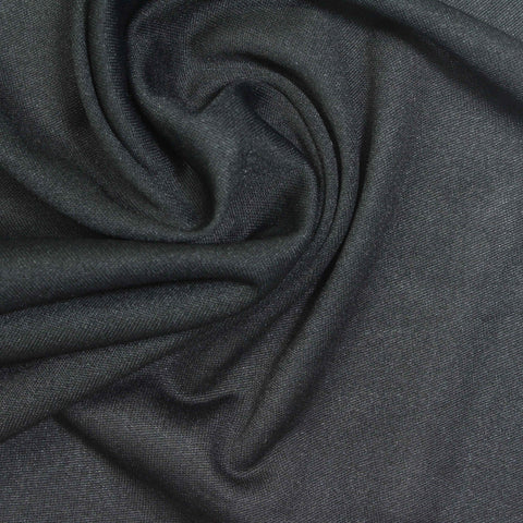 Dark Grey Marl Jersey Knit, Polyester, 80 gsm, 160 cm, ref EF-257437