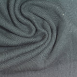 Cotton Stretch Rib Knit Fabric, 207 gsm, 178 cm — Green — photo 1