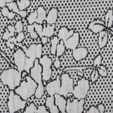 Black Houndstooth Jacquard, 260 gsm — photo 1