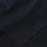 Polyester Stretch Ponte Knit Fabric, 270 gsm, 165 cm — Black — photo 1