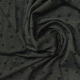 Jacquard Polyester Stretch Knit Fabric, 160 gsm, 175 cm — Green — photo 1