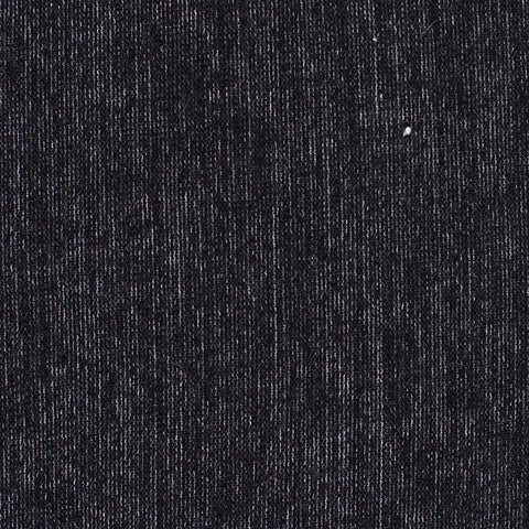 Cotton Polyester Stretch Chunky Knit Fabric, 405 gsm, 165 cm — Black