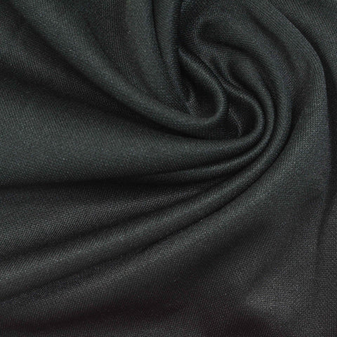 100% Polyester Scuba Knit Fabric, 200 gsm, 175 cm — Grey