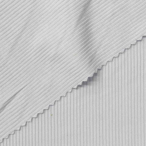 Pale Lilac Rib Knit, Viscose