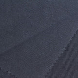 Cotton Viscose Rib Knit Fabric, 350 gsm, 182 cm — Navy — photo 1