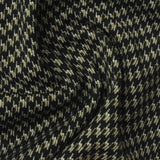 Black Houndstooth Jacquard, Poly-Viscose, 310 gsm, 160 cm — photo 1
