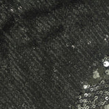 Silver Sequin Knit, Spandex — photo 1