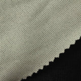 Marled Beige Horizontal-Stripe Knit, Polyester — photo 1