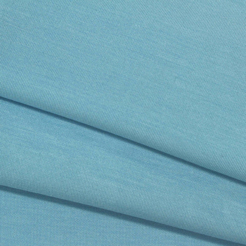Light Blue Scuba Knit, Poly-Modal