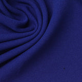 Polyester Stretch Scuba Knit Fabric, 260 gsm, 158 cm — Navy — photo 1