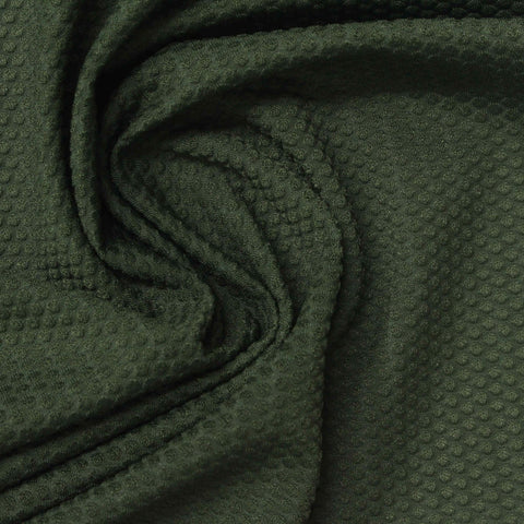 Jacquard Nylon Stretch Warp Knit Fabric, 160 gsm, 160 cm — Green