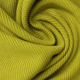 Polyester Stretch Rib Knit Fabric, 420 gsm, 165 cm — Green — photo 1