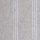 Light Beige Stripes Chunky Knit, Poly-Linen — photo 1