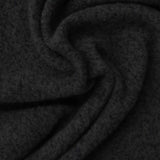 100% Polyester Jersey Knit Fabric, 270 gsm, 170 cm — Black — photo 1