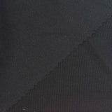 Tencel Lyocell Polyester Piqué Knit Fabric, 240 gsm, 165 cm — Black — photo 1