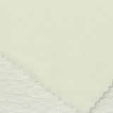 Jacquard Polyester Stretch Knit Fabric, 240 gsm — White — photo 1