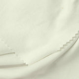 100% Cotton Interlock Knit Fabric, 210 gsm, 155 cm — White — photo 1