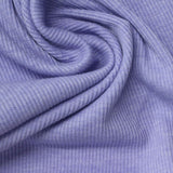 Purple Heathered-Marl Rib Knit, Polyester — photo 1