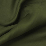 Washed Modal Polyester Stretch Scuba Knit Fabric, 270 gsm, 165 cm — Green — photo 1