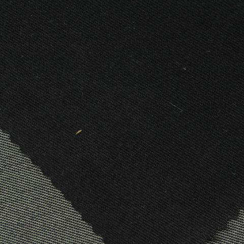 Cotton Polyester Stretch Denim Fabric, 385 gsm, 165 cm — Navy