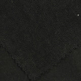 100% Cotton French Terry Fabric, 224 gsm, 170 cm — Black — photo 1