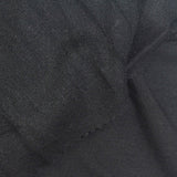 French Terry Fabric, 320 gsm, 165 cm — Black — photo 1