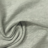 Light Grey Marl Rib Knit, Poly-Cotton, 240 gsm, 168 cm — photo 1