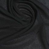 Black Marl Jersey Knit, Acetate — photo 1