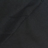 100% Cotton Jersey Knit Fabric, 134 gsm, 165 cm — Black — photo 1