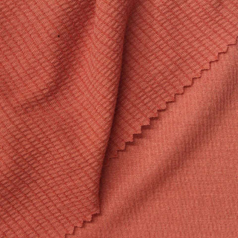 Terracotta Marl Crepe, Poly-Viscose