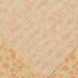Peach Abstract Rib Knit, Polyester — photo 1