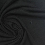 Polyester Stretch Jersey Knit Fabric, 169 gsm, 166 cm — Black — photo 1