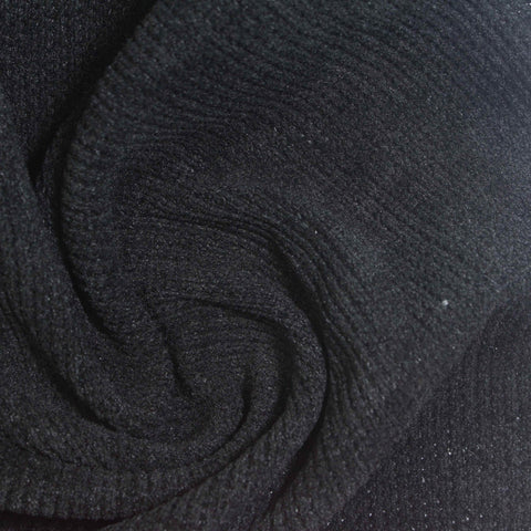 Dark Grey Marl Knit, 280 gsm, 165 cm