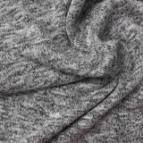 Black Marl Chunky Knit, Viscose-Poly, 226 gsm — photo 1