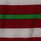Red Stripes Milk Silk Knit, Polyester — photo 1